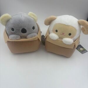 NWT Takashoji Plush Set Koala and Sheep In Box Kawaii